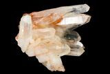 Tangerine Quartz Crystal Cluster - Madagascar #156914-3